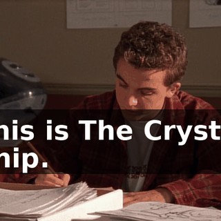 This is The Crystal Ship.