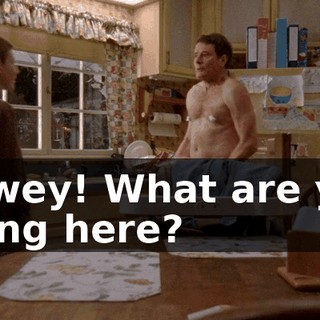 Dewey! What are you doing here?
