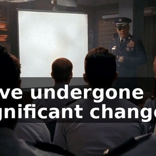 have undergone significant changes.