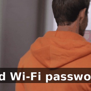 and Wi-Fi password.