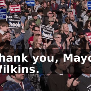 Thank you, Mayor Wilkins.