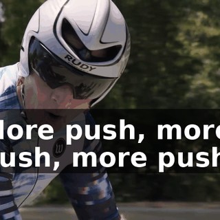More push, more push, more push!