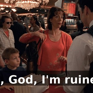 Oh, God, I'm ruined!