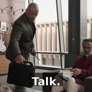 Talk.