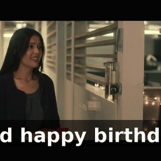 And happy birthday.