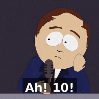 Ah! $10!