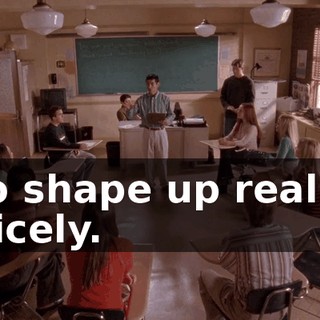 to shape up really nicely.