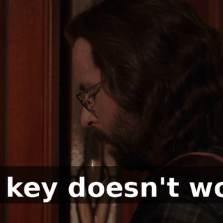 my key doesn't work.