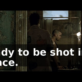 ready to be shot into space.