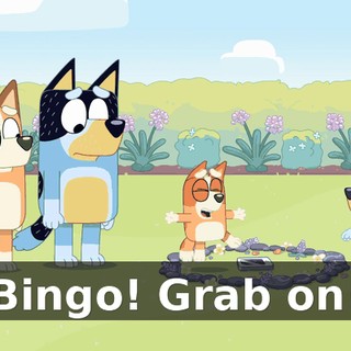 Bingo! Grab on!