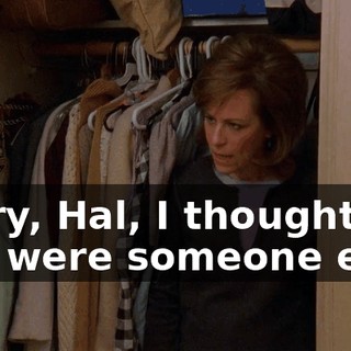 Sorry, Hal, I thought you were someone else.