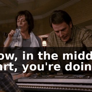 Now, in the middle part, you're doing