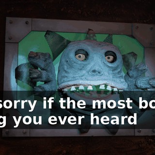 I'm sorry if the most boring thing you ever heard