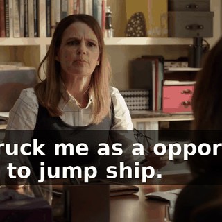 It struck me as a opportune time to jump ship.