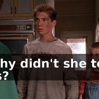 Why didn't she tell us?