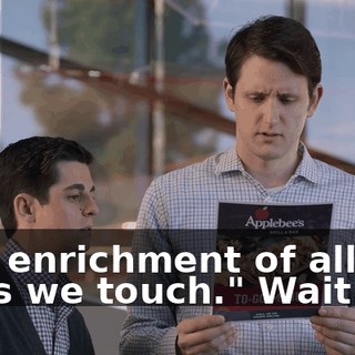 and enrichment of all the lives we touch." Wait...