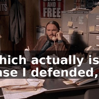 which actually is a case I defended,