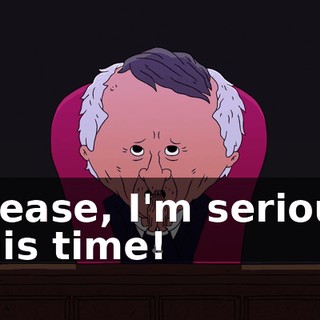 Please, I'm serious this time!