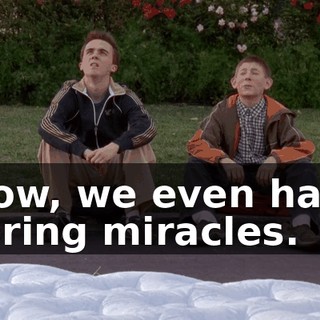 Wow, we even have boring miracles.