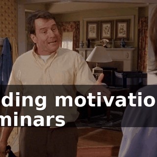 leading motivational seminars