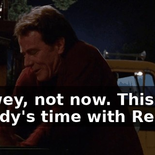 Dewey, not now. This is Daddy's time with Reese.