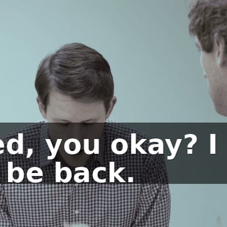 Jared, you okay? I will not be back.