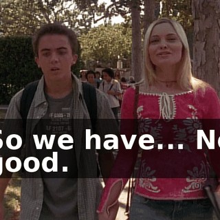 So we have... No good.