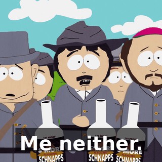 Me neither.