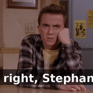 All right, Stephanie,