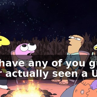 So, have any of you guys ever actually seen a UFO?