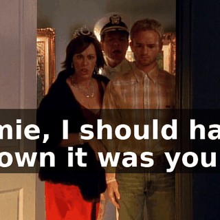 Jamie, I should have known it was you.