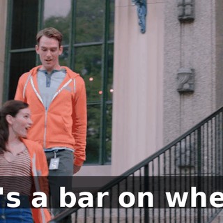 - It's a bar on wheels