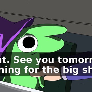Great. See you tomorrow morning for the big shoot.