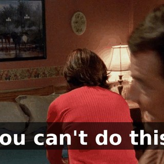 you can't do this.