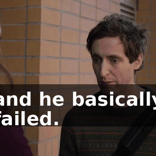 and he basically failed.