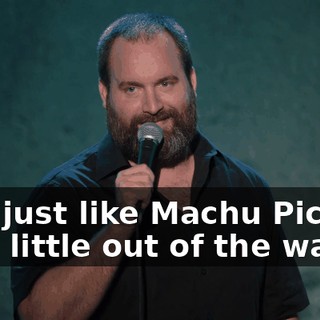 And just like Machu Picchu, its a little out of the way.