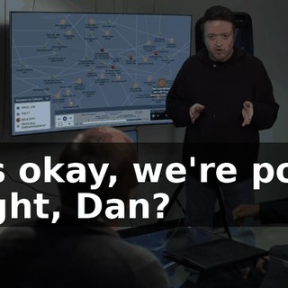 It's okay, we're poly. Right, Dan?