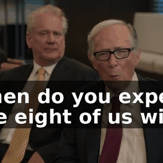 when do you expect the eight of us will