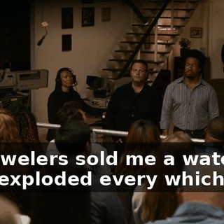 TK Jewelers sold me a watch that exploded every which way.