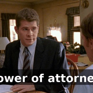 power of attorney.