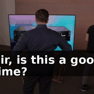 Sir, is this a good time?