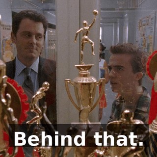 Behind that.