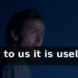 but to us it is useless !
