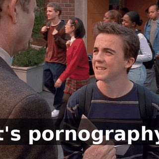 It's pornography.