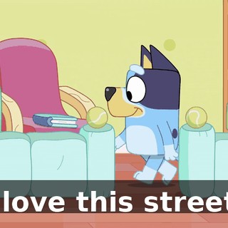 I love this street.