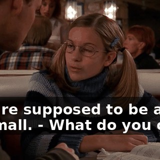 - We're supposed to be at the mall. - What do you care?