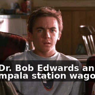 See Dr. Bob Edwards and his '76 Impala station wagon.