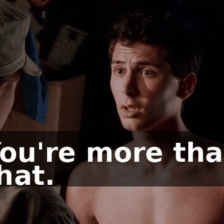 You're more than that.