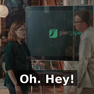 Oh. Hey!