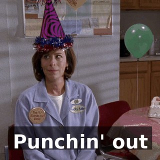 ♪ Punchin' out ♪